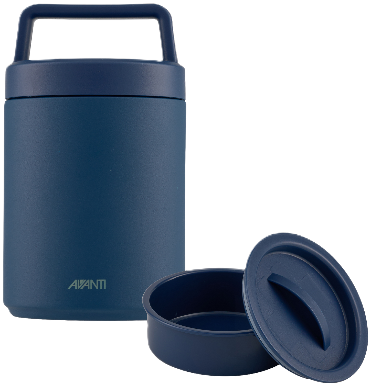 Avanti Insulated Food Jar with Handle 480ml including Name Label [Clr:Navy]
