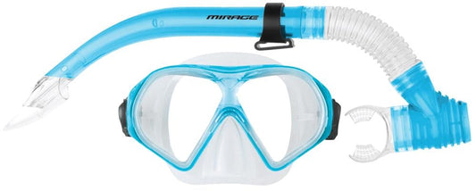 Mask and Snorkel Set Tropic [Clr:Blue]