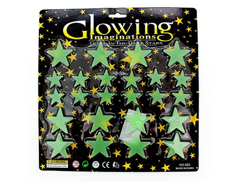 Glow in the Dark - Stars 24 Pack