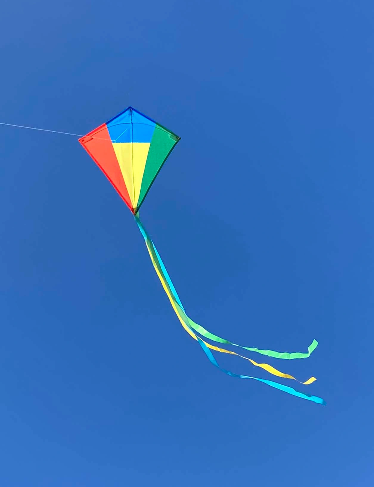 Kite Small Diamond Red Yelllow Blue Green
