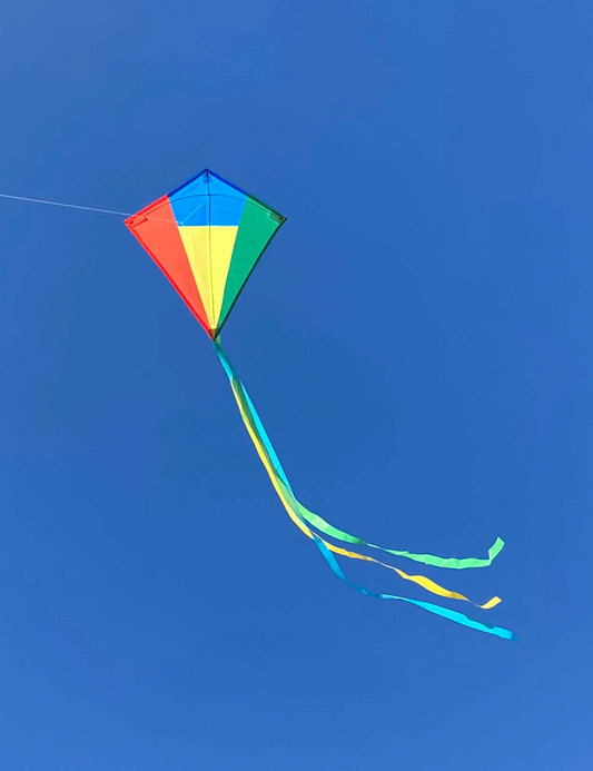 Kite Small Diamond Red Yelllow Blue Green