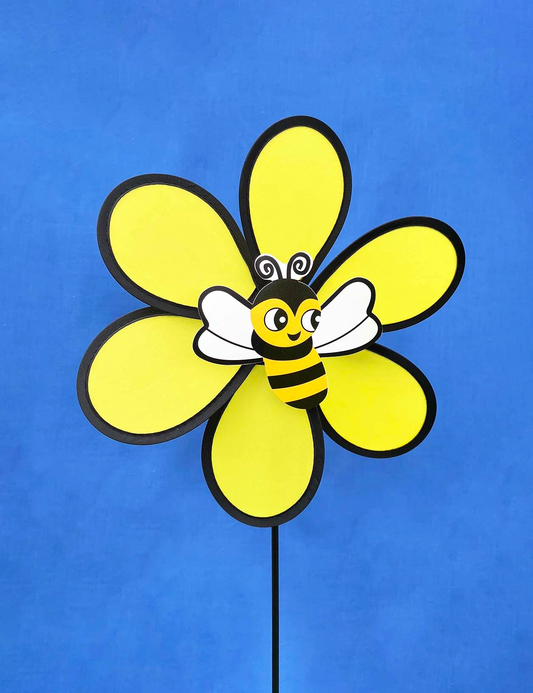 Kite Bee Windmill Yellow with Black trim