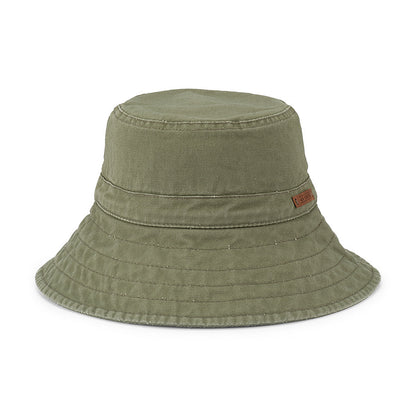 Avenel Kai - Washed Cotton Bucket Hat [sz:X Large Clr:Eucalyptus]