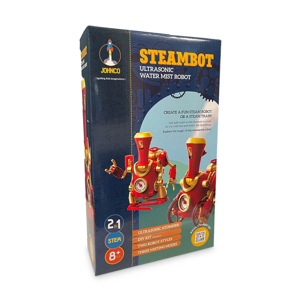 SteamBot - Ultrasonic Water Mist Robot