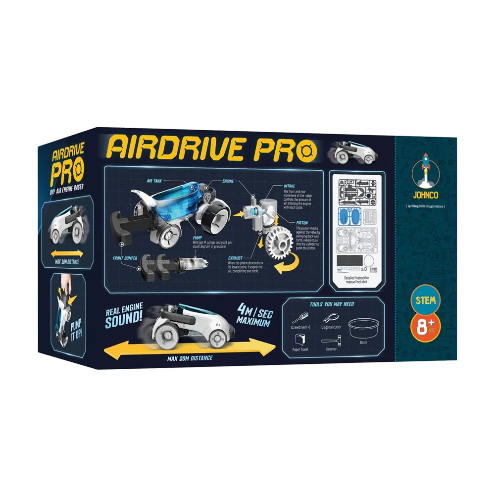 Johnco - AirDrive Pro, DIY Air Engine Racer