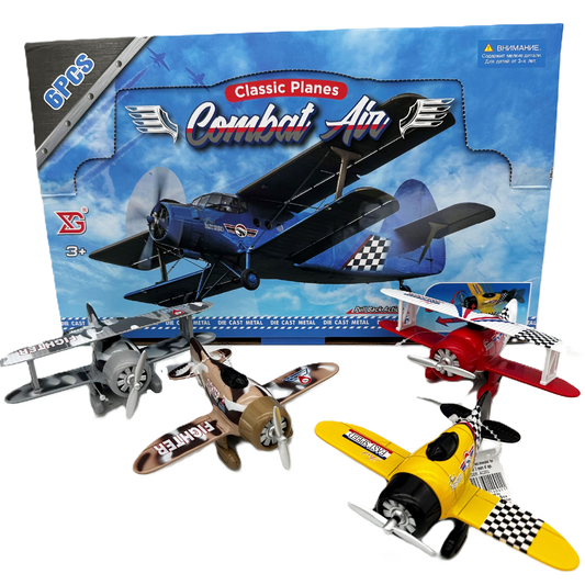Pull Back Classic Plane - 13cm