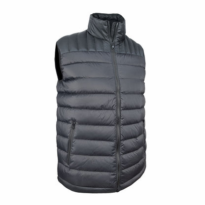 3 Peaks Mens Microlite Down Puffer Vest [sz:2XL Clr:Black]