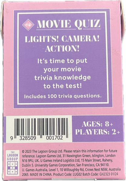 Lagoon Card Game [Pa:Movie Quiz]