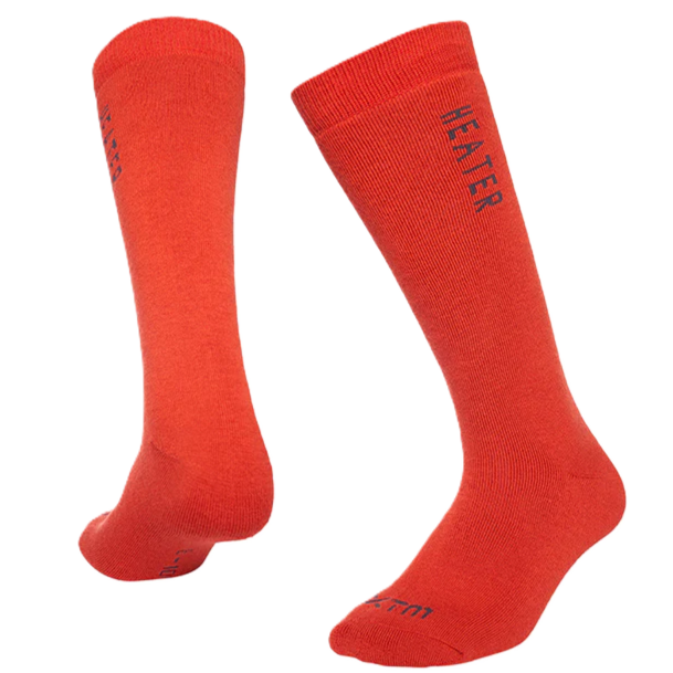 Socks XTM Heater [sz:6-10 Clr:Lava]