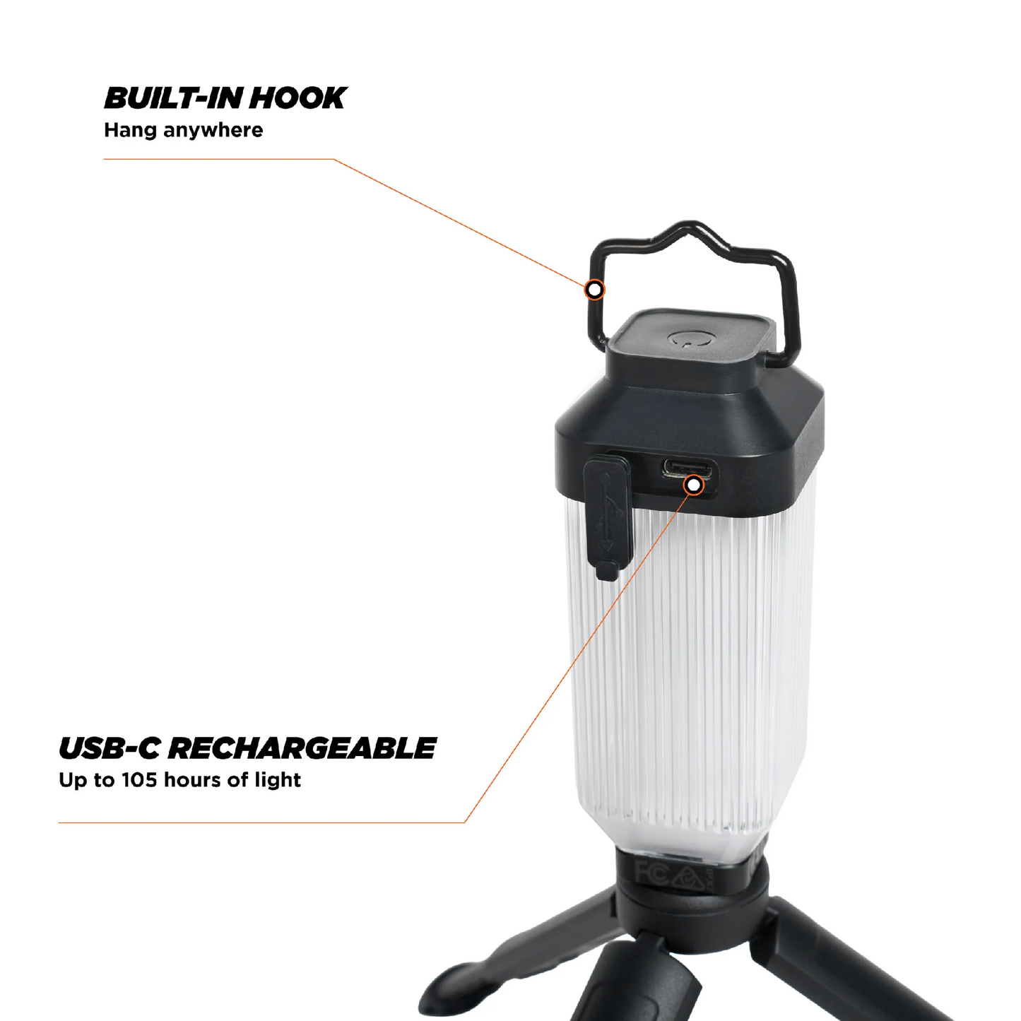 OZ Tent Mini Lamp (Postive Lock System)