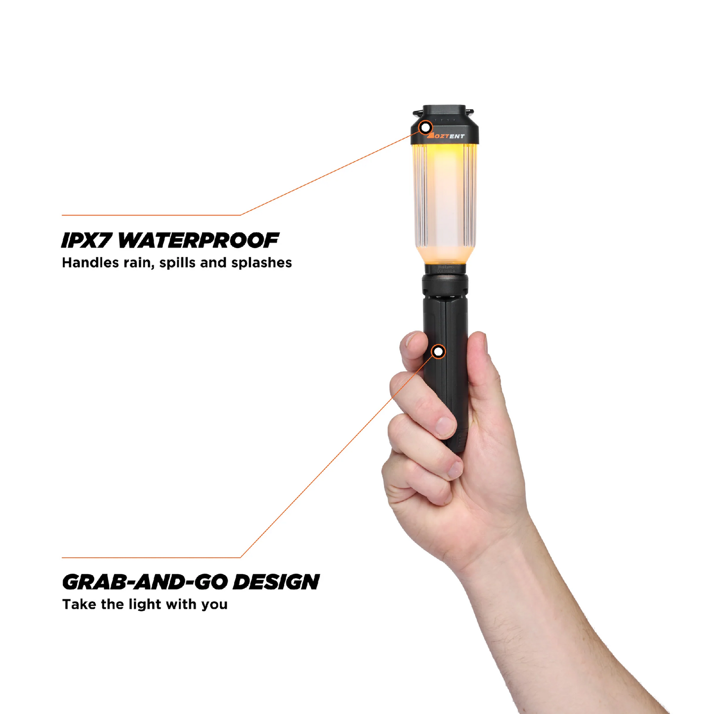 OZ Tent Mini Lamp (Postive Lock System)