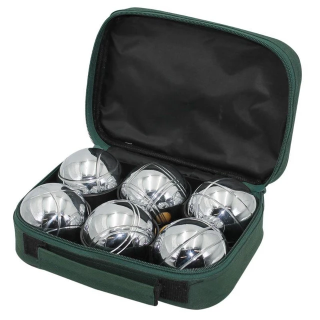 Buffalo Metal Boule Bocce Set - 6 Balls