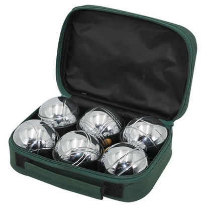 Buffalo Metal Boule Bocce Set - 6 Balls