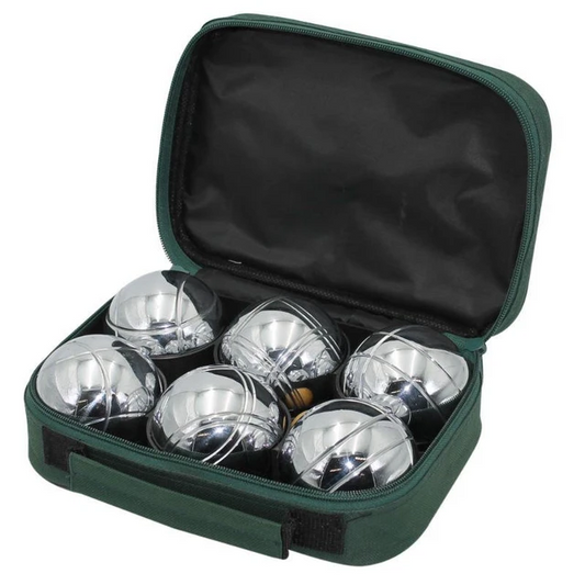 Buffalo Metal Boule Bocce Set - 6 Balls