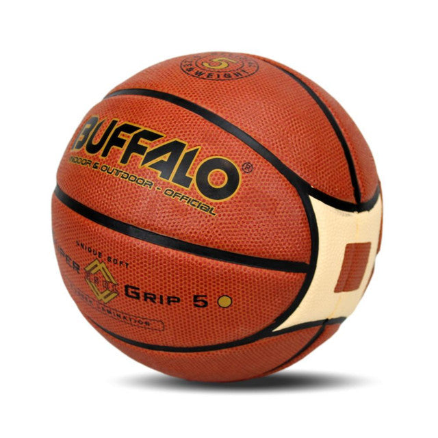 Buffalo Cellular Rubber Basketball Brown/Cream Size 5