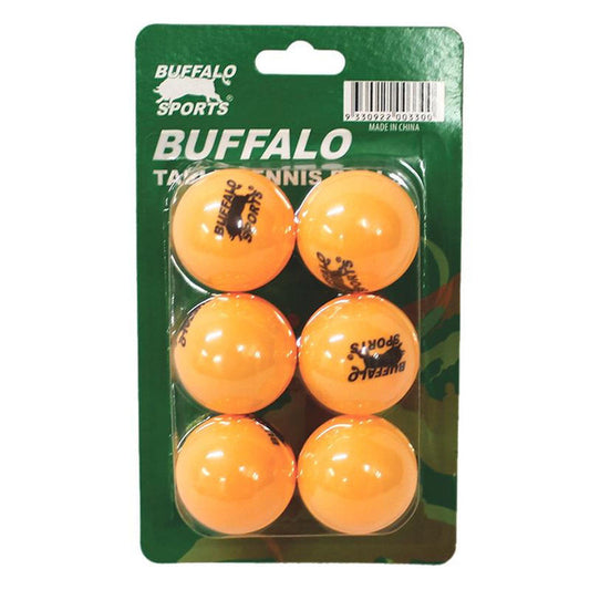 Buffalo Table Tennis Balls 6 Pack