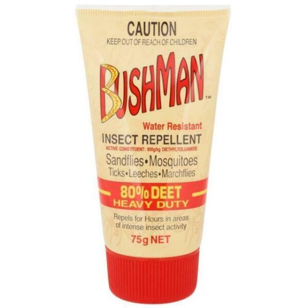 Bushman Insect Rep Brown Tube 75g