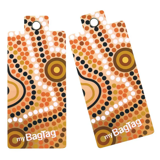 My Bag Tag Duo Aboriginal Art 