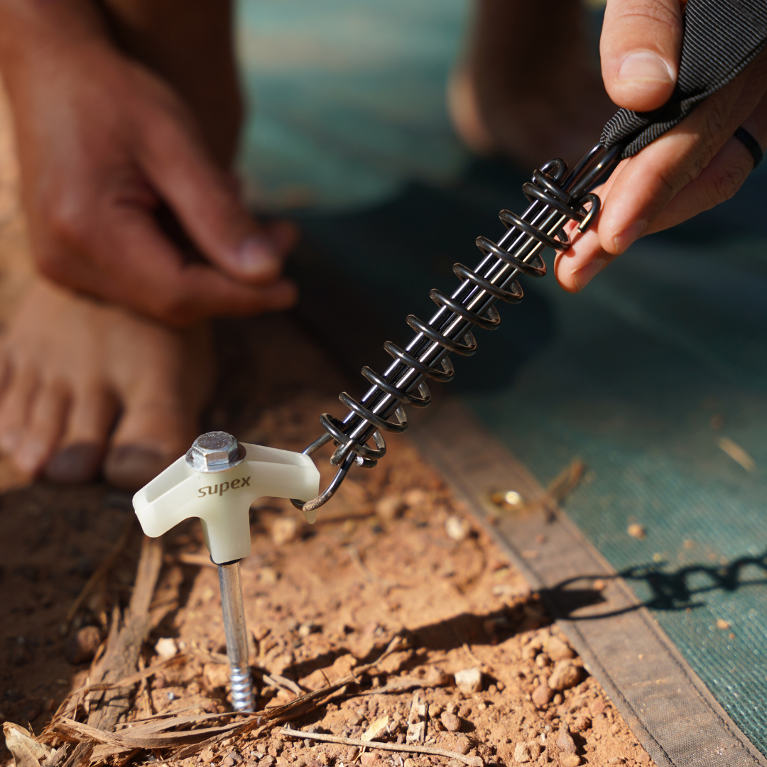 Supex Awning Tie-Down Strap Kit (Pack of 2)