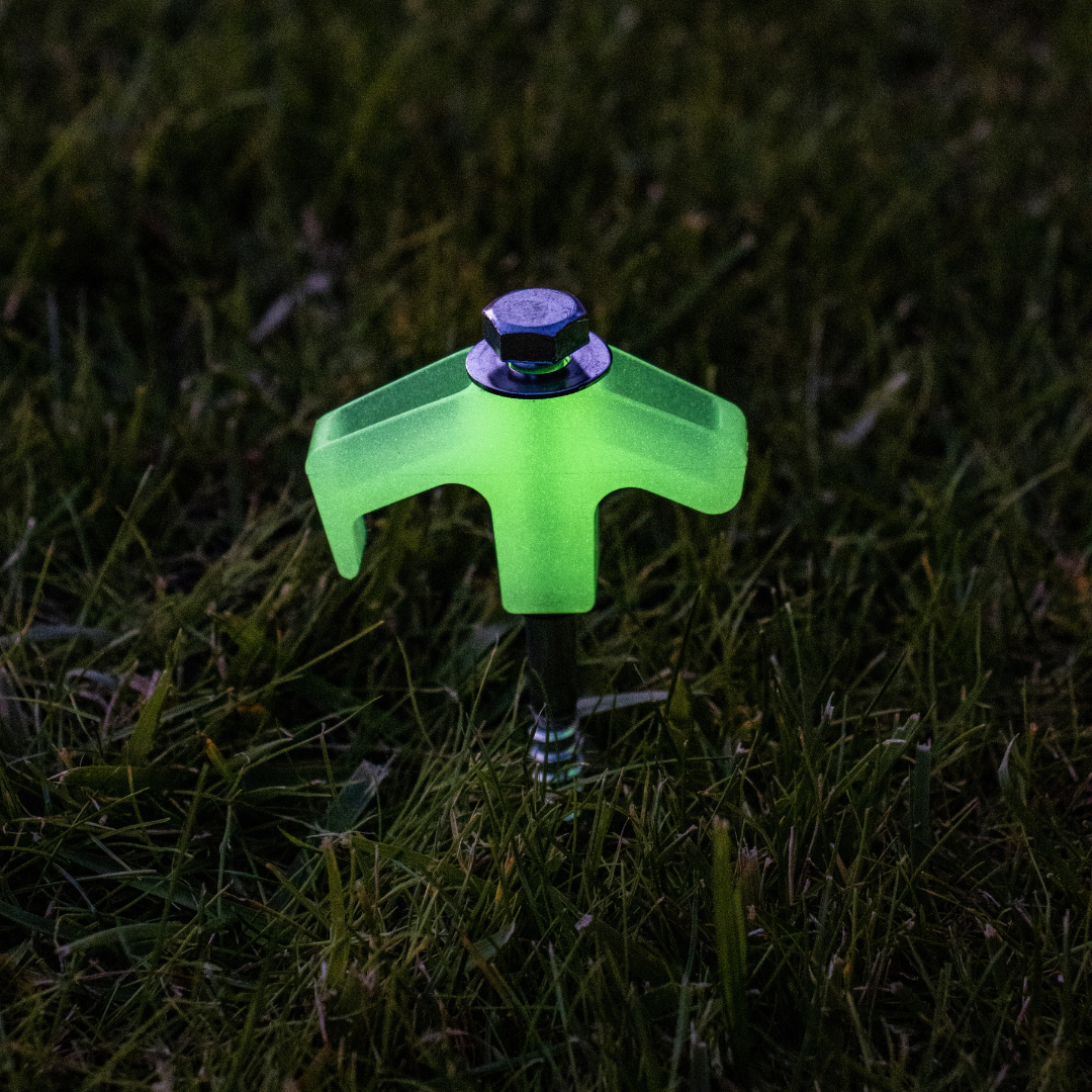 Supex Screw in Peg - Glow in the Dark Kit 16pi