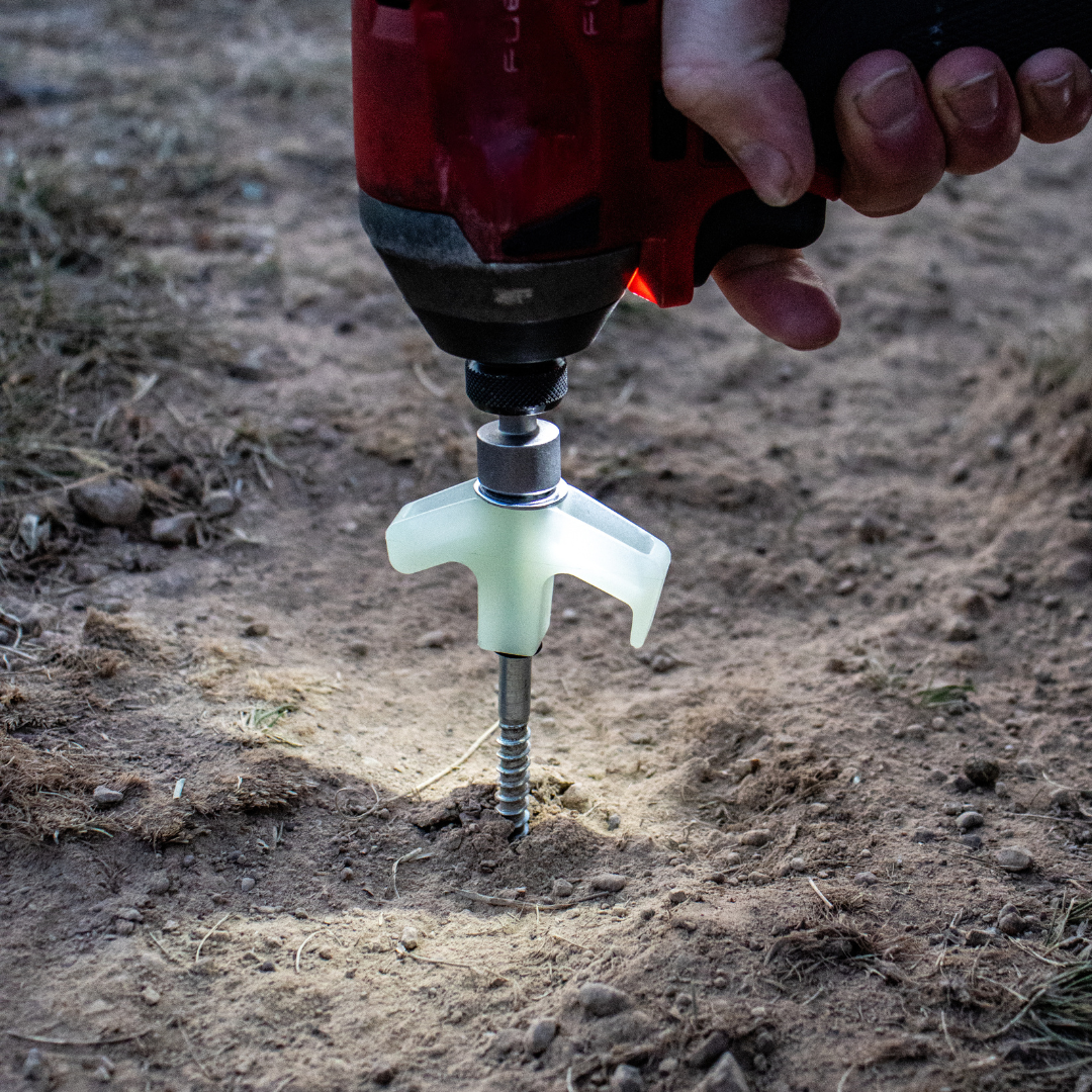 Supex Screw in Peg - Glow in the Dark Kit 16pi