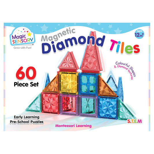 Diamond Tiles Magnetic 60pc