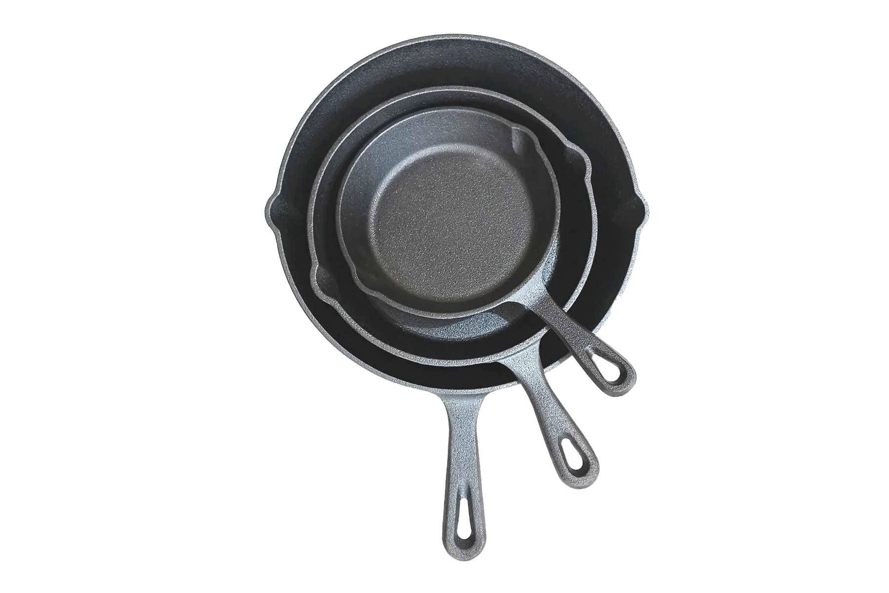 Cast Iron Skillet 3pce Set