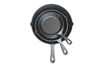 Cast Iron Skillet 3pce Set