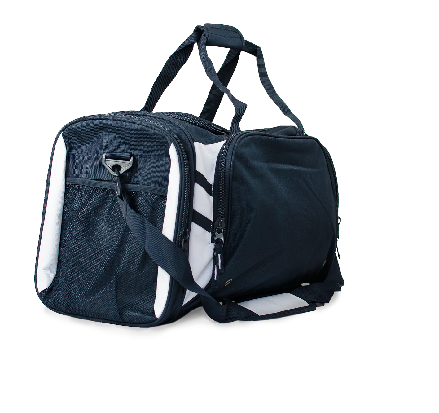 Tasman Sports Bag - Tabookai [Clr:Navy/White]