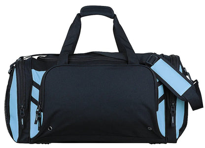 Tasman Sports Bag - Tabookai [Clr:Navy/Sky]