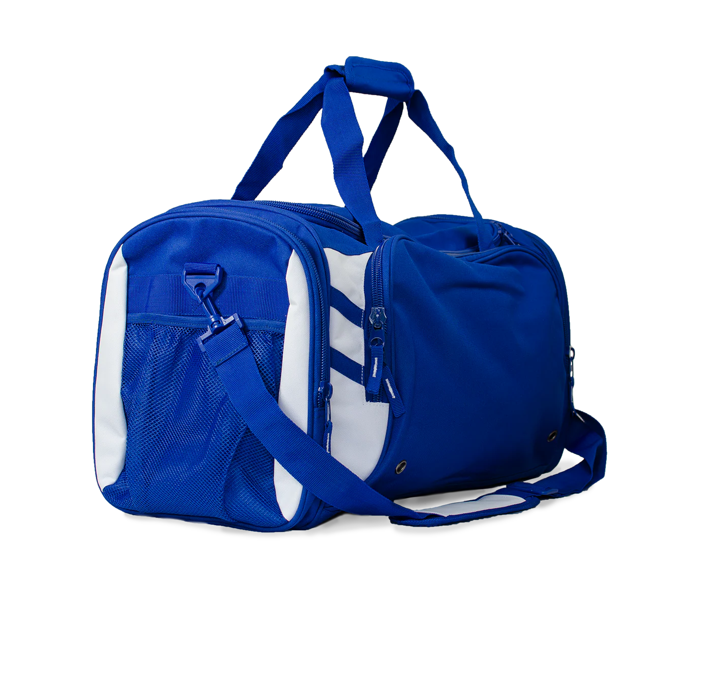 Tasman Sports Bag - Tabookai [Clr:Royal/White]