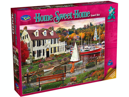 Jigsaw 1000pc Home Sweet Home - Seawall Walk