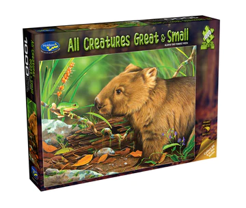 Jigsaw 1000pc All Creatures Great & Small - Wombat