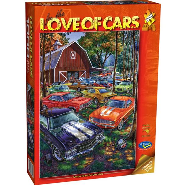 Jigsaw 1000pc For the Love of Cars - Always Room