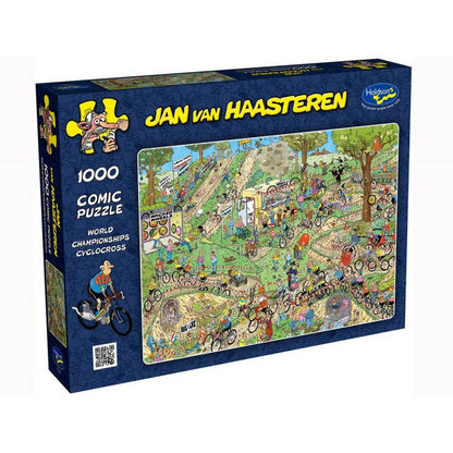 Jigsaw 1000pc Jan Van Haasteren - World Championships Cyclocross