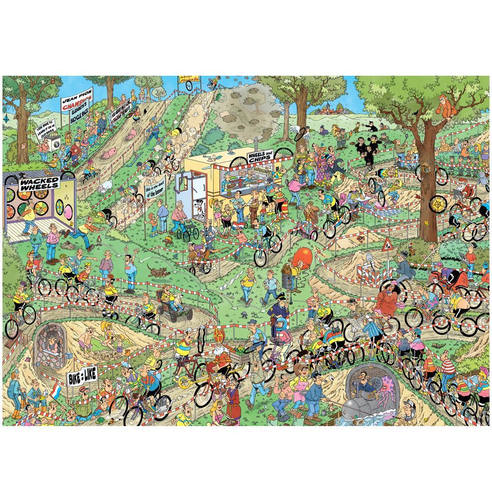 Jigsaw 1000pc Jan Van Haasteren - World Championships Cyclocross