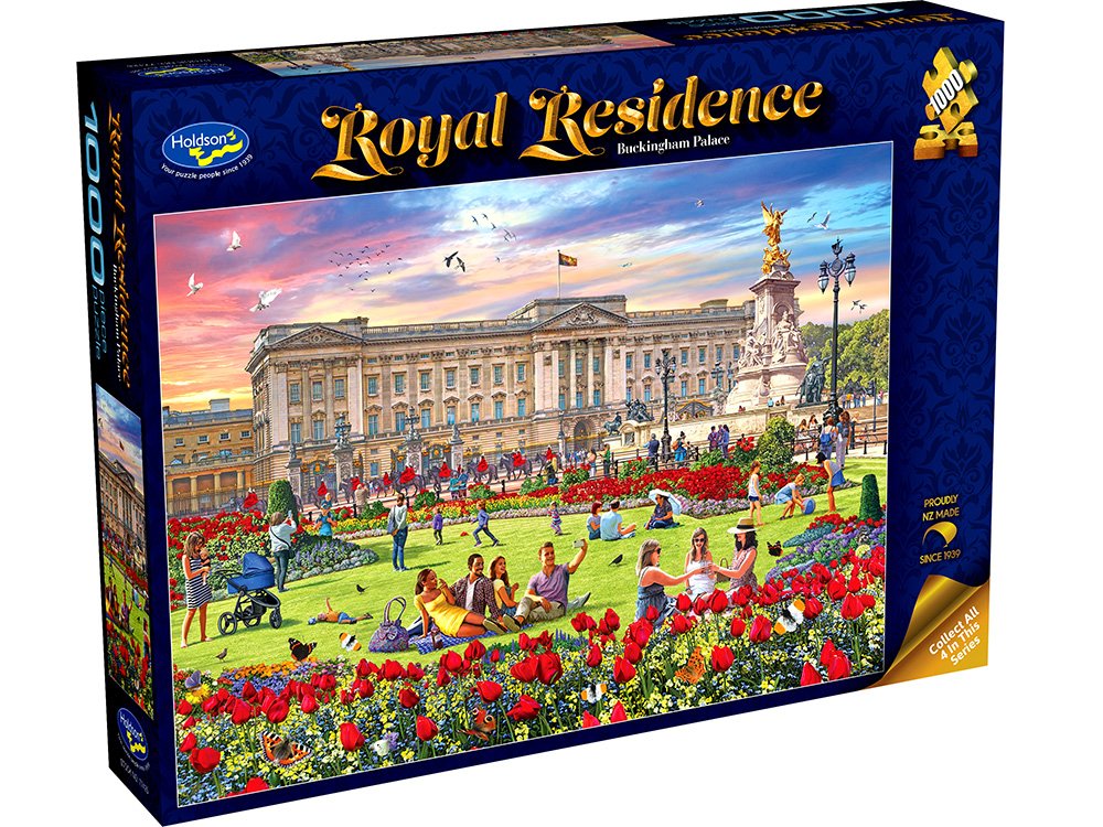Jigsaw 1000pc Royal Residence - Buckingham Palace 