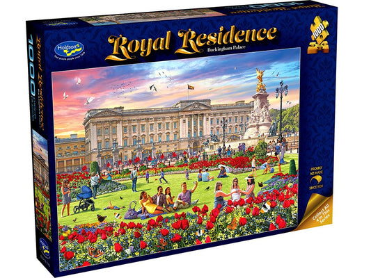 Jigsaw 1000pc Royal Residence - Buckingham Palace 