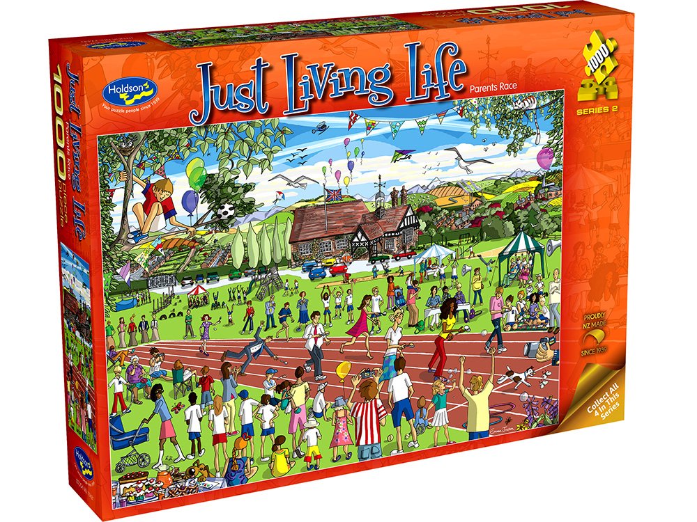 Jigsaw 1000pc Just Living Life - Parents Race
