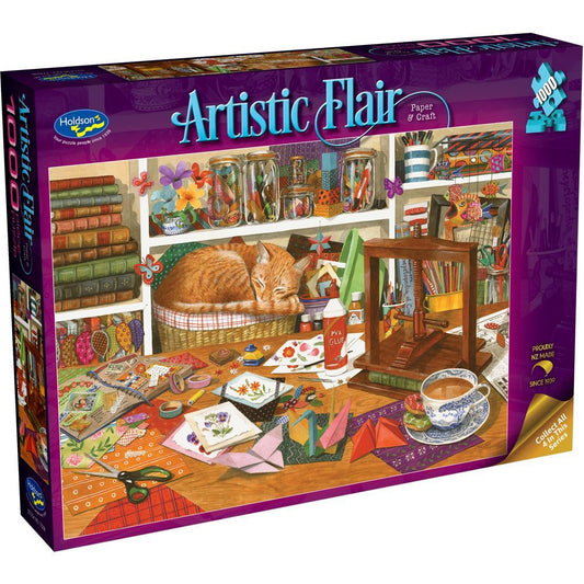 Jigsaw 1000pc Artistic Flair - Paper & Craft