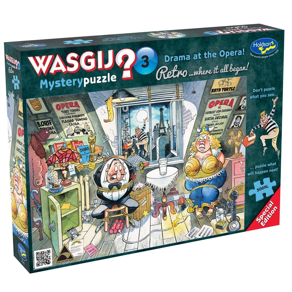 WASGIJ? Retro Mystery 3 500pcXL Drama at the Opera!