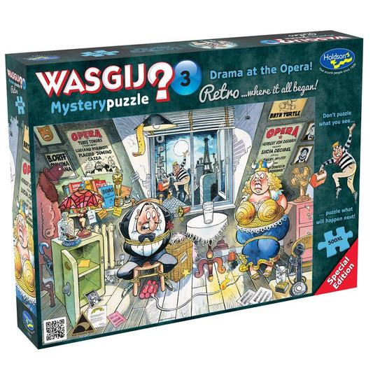WASGIJ? Retro Mystery 3 500pcXL Drama at the Opera!