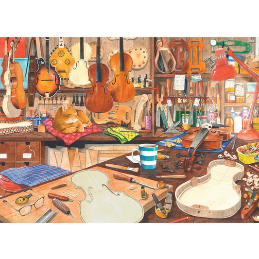 Jigsaw 1000pc Made for You - Luthier's Workshop