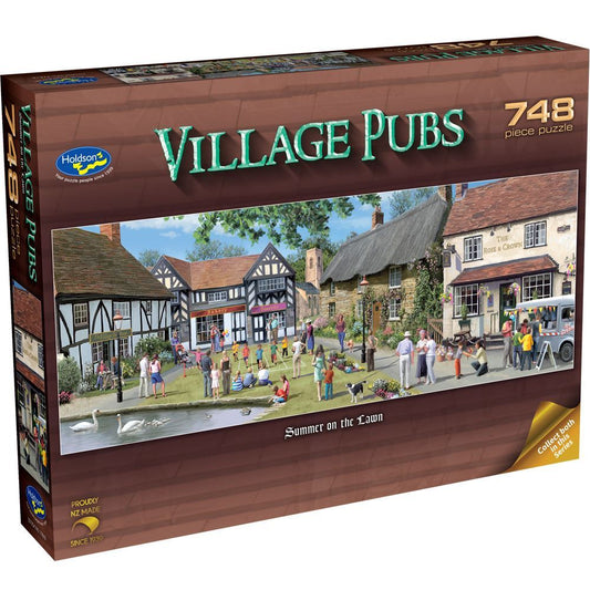 Jigsaw 748pc Village Pubs - Summer on the Lawn