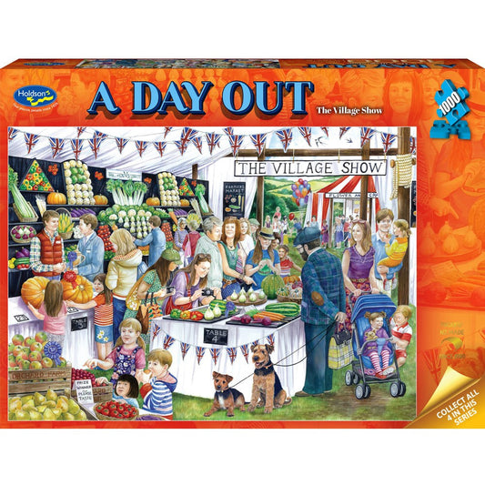 Jigsaw 1000pc A Day Out - Village Show