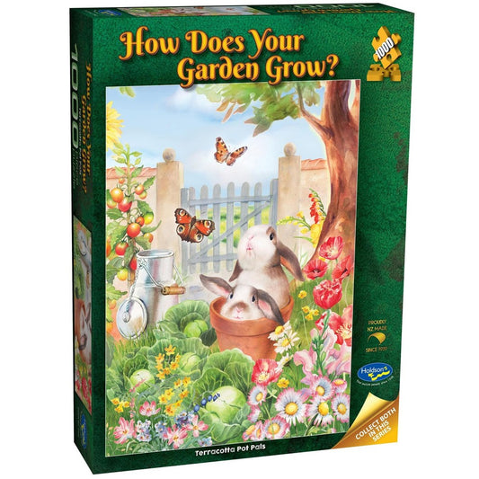 Jigsaw 1000pc How dose your Garden Grow? - Terracotta Pot Pals