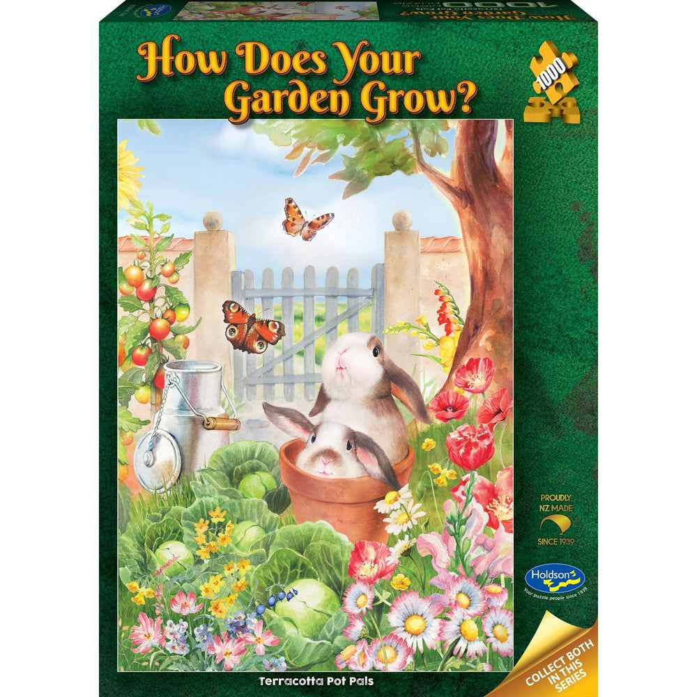 Jigsaw 1000pc How dose your Garden Grow? - Terracotta Pot Pals