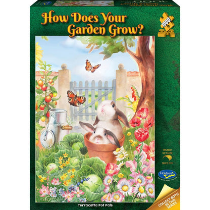Jigsaw 1000pc How dose your Garden Grow? - Terracotta Pot Pals