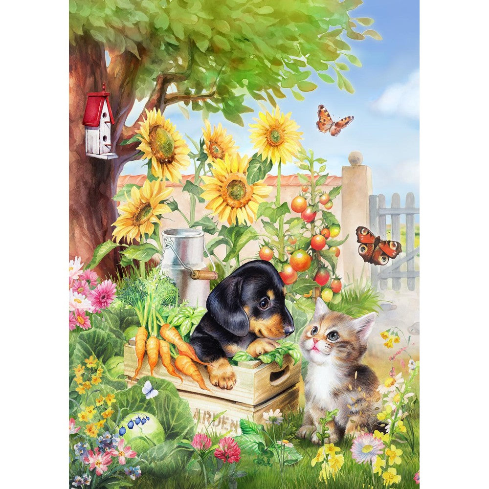 Jigsaw 1000pc How dose your Garden Grow - Sunflower Crate Buddies