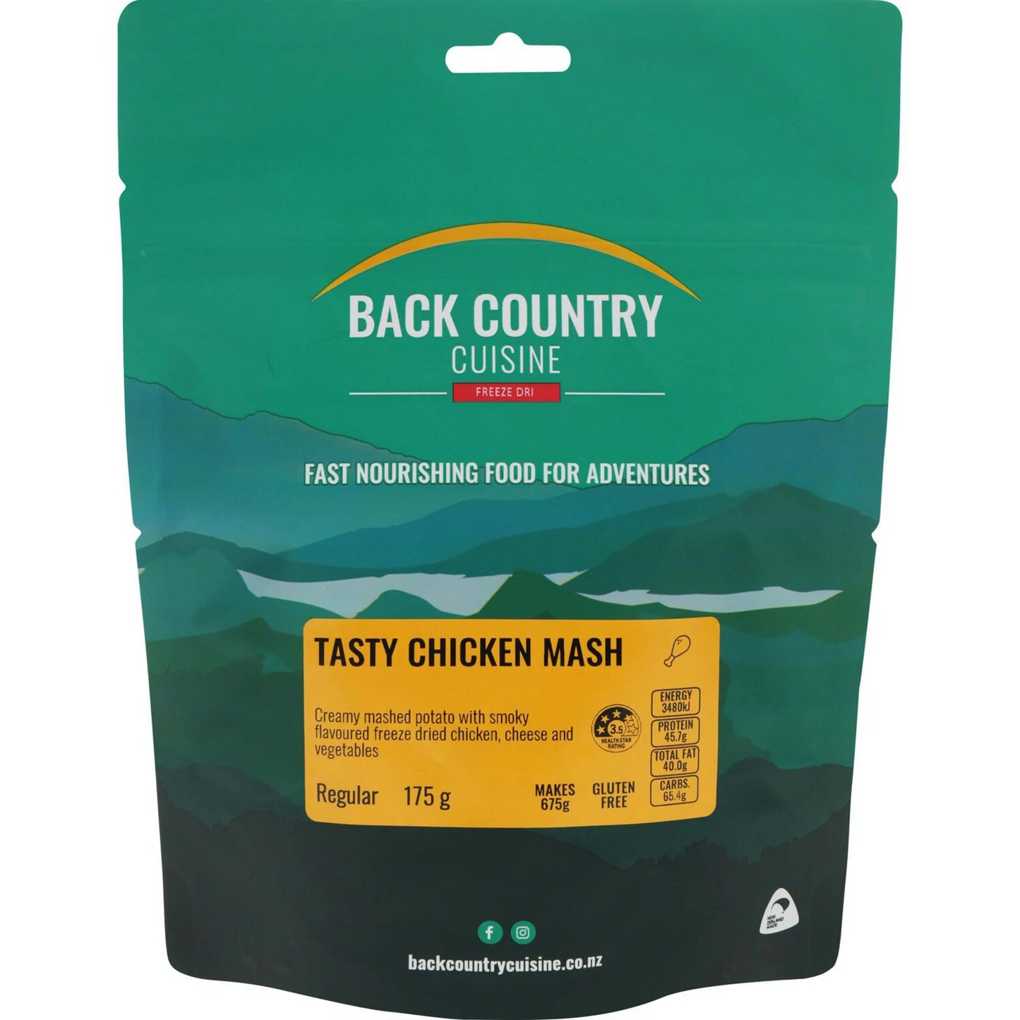 Back Country Cuisine Regular Tasty Chicken Mash